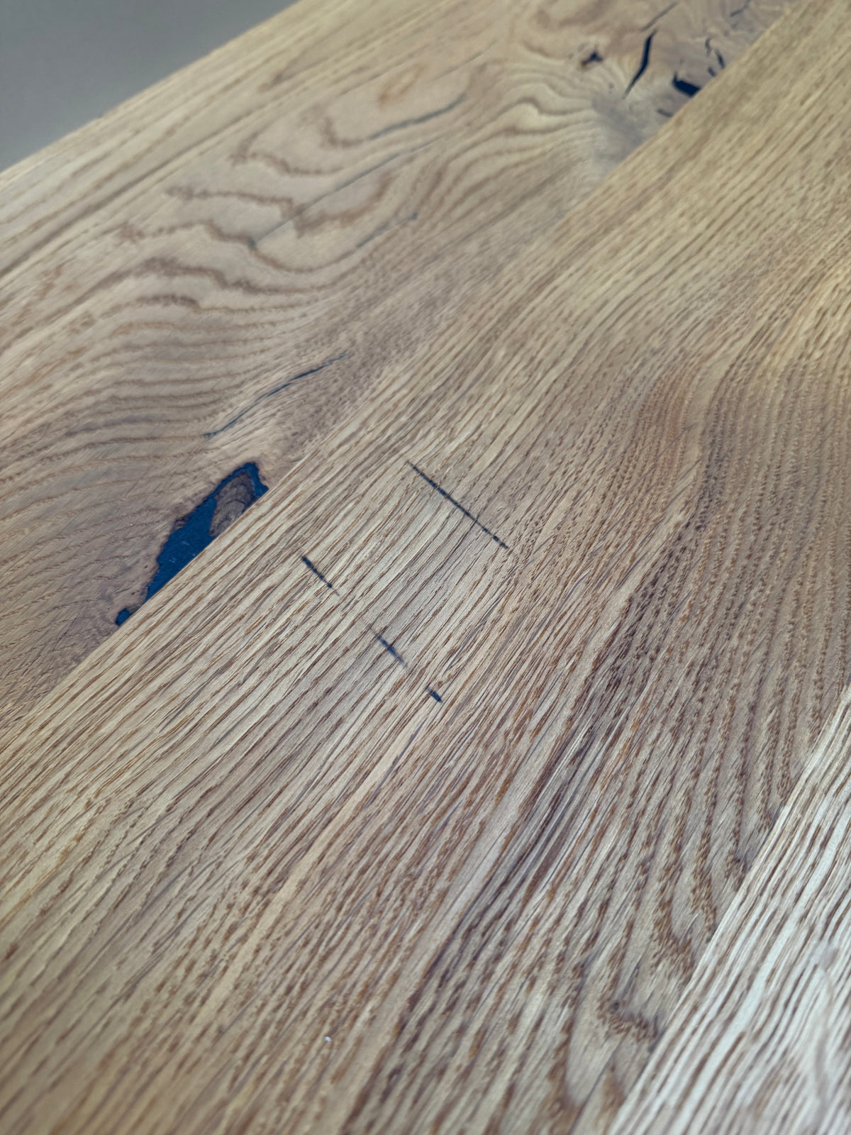 John Lewis Ripley Fixed Dining Table, Straight Edge, Solid Oak Natural Oil, L280 x W100cm - LIST