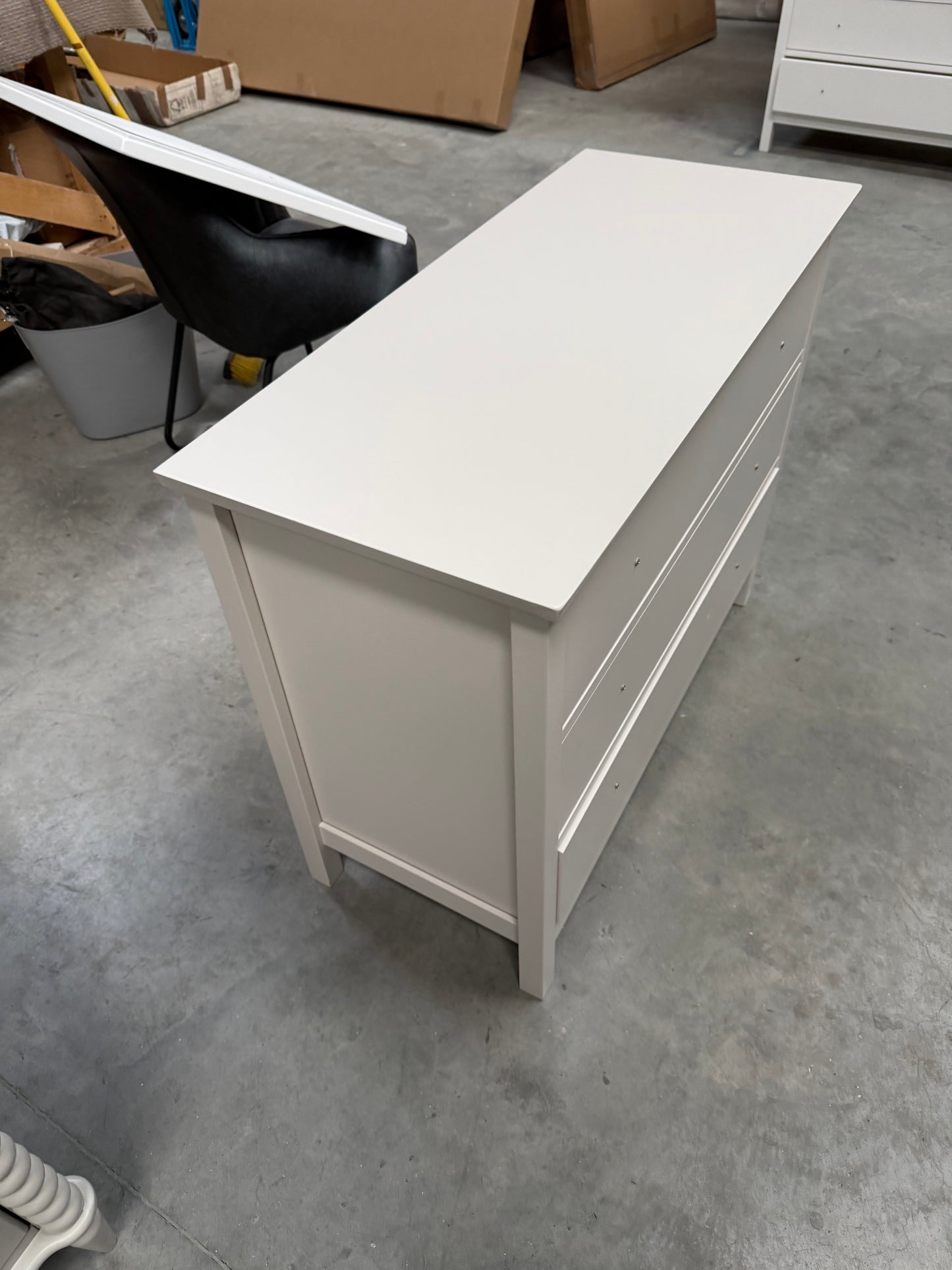John Lewis Wilton 3 Drawer Chest Linen