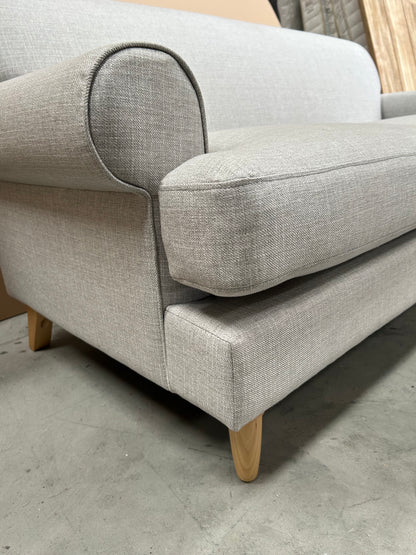 John Lewis ANYDAY Scroll II Medium 2 Seater Sofa, Light Leg Grey