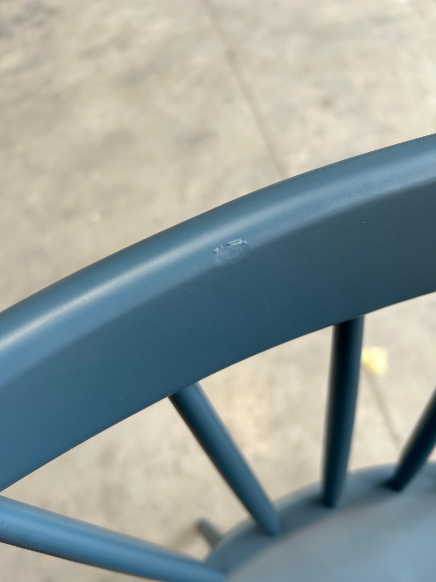 John Lewis Spindle Dining Chair, Set of 2, Blue, FSC-Certified (Beech Wood)