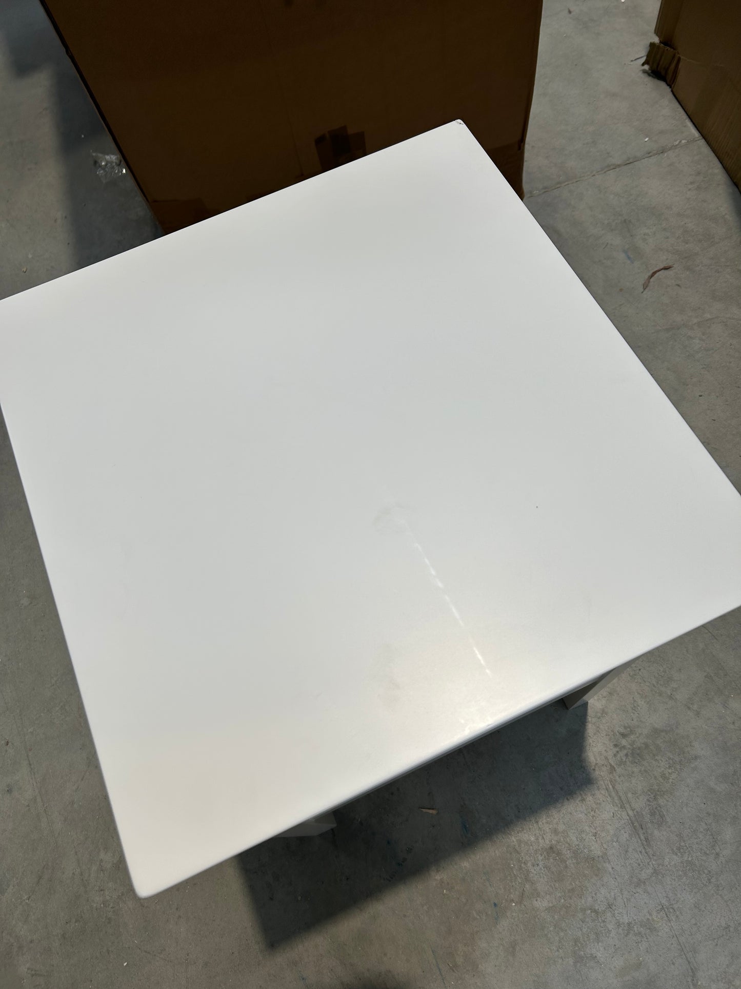 John Lewis Wilton 2 Drawer Bedside Cabinet White