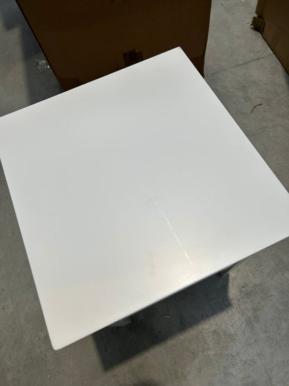 John Lewis Wilton 2 Drawer Bedside Cabinet White