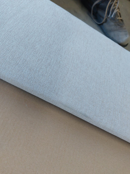 John Lewis Clyde Upholstered Bed Frame, Double, Brushed Weave Grey