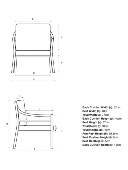 John Lewis Burford Garden Woven Lounging Chairs, Set of 1 , FSC-Certified (Acacia Wood), Natural