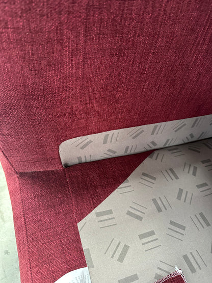 John Lewis Barbican Armchair Easy Clean Chenille Red Wine