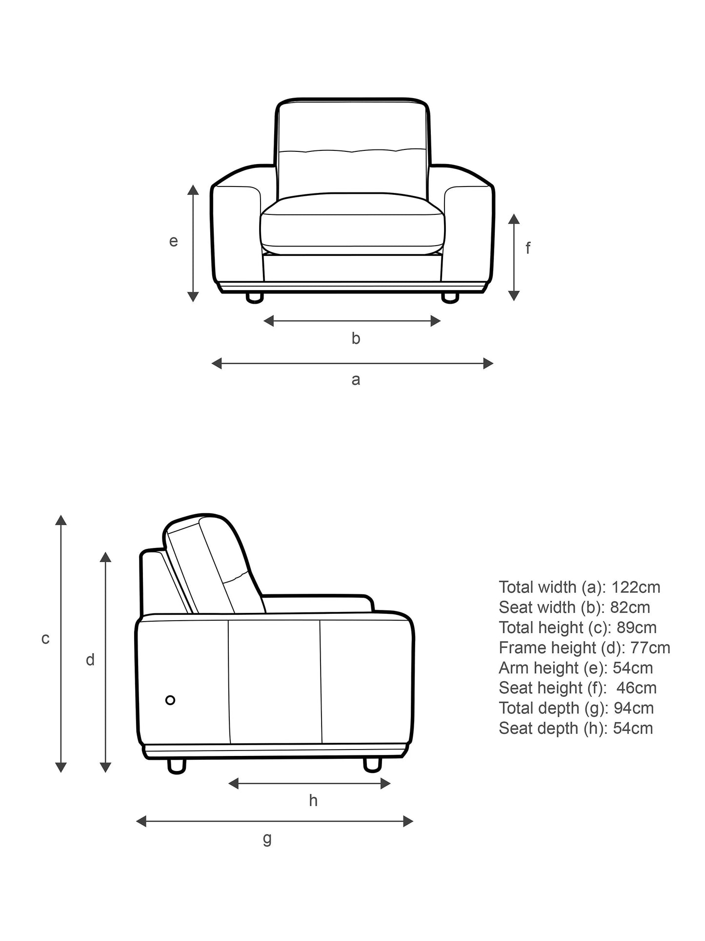 G Plan Vintage The Seventy One Leather Snuggler, Cambridge Tan