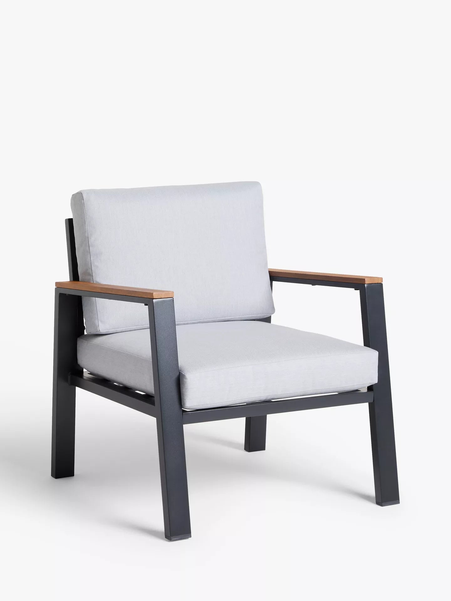 John Lewis Platform 4-Seater Garden Lounging Set, Grey