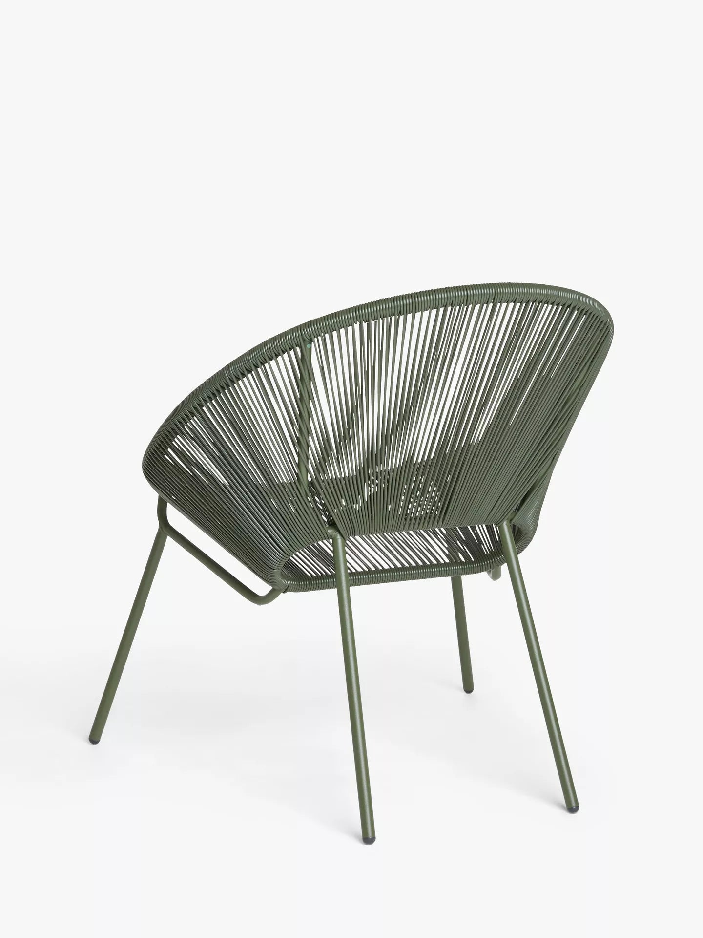 John Lewis Salsa Garden Chair, Set of 2, Avocado Green