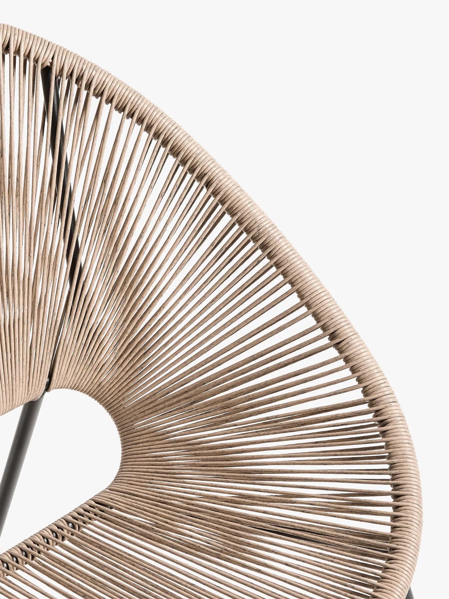 John Lewis Salsa Garden Chair, Set of 2, Natural