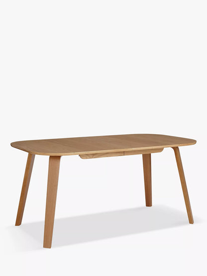 John Lewis Anton 6-8 Seater Extending Dining Table, Oak