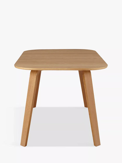 John Lewis ANYDAY Anton 6-8 Seater Extending Dining Table Oak