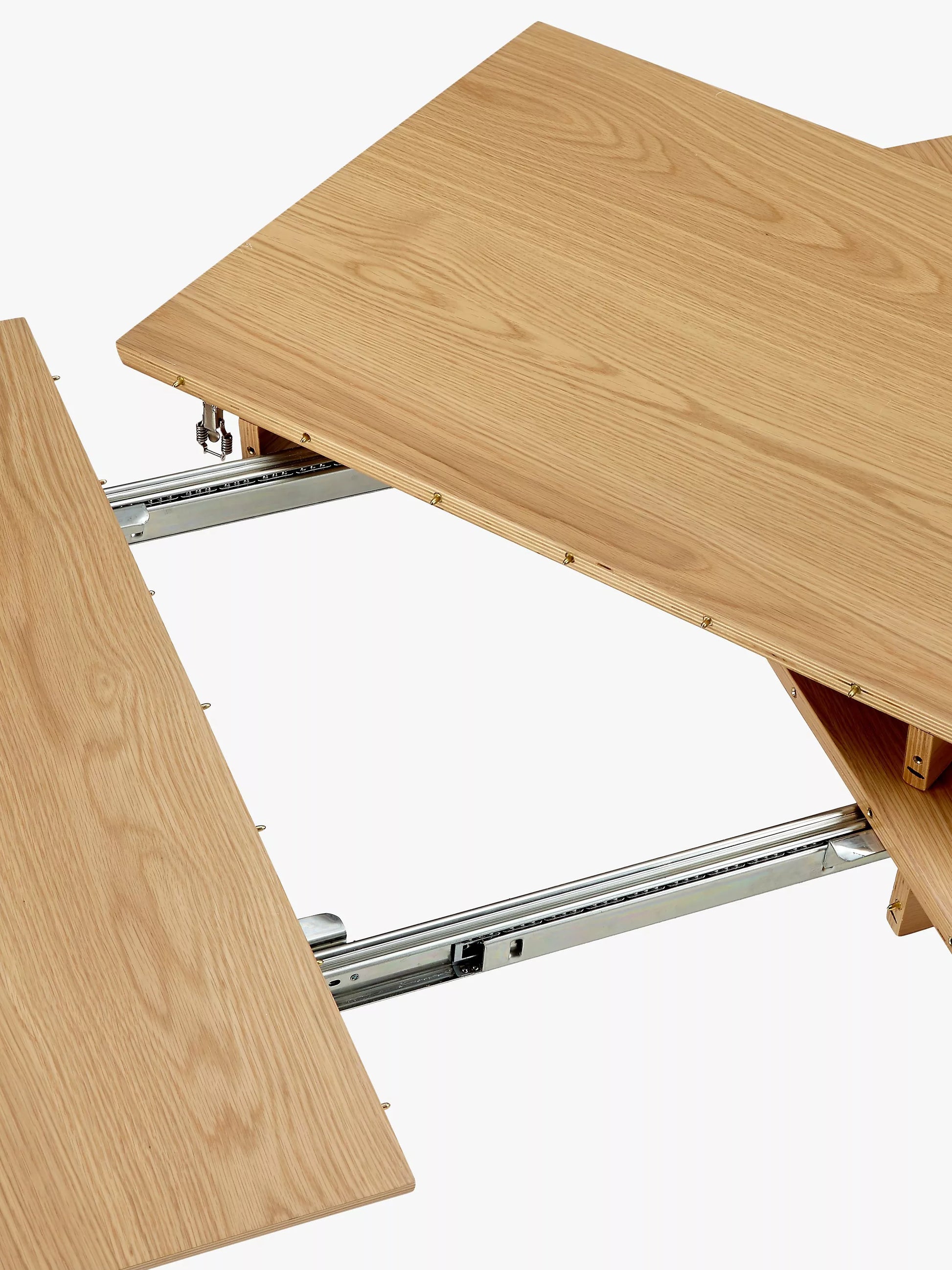 John Lewis ANYDAY Anton 6-8 Seater Extending Dining Table, Oak 