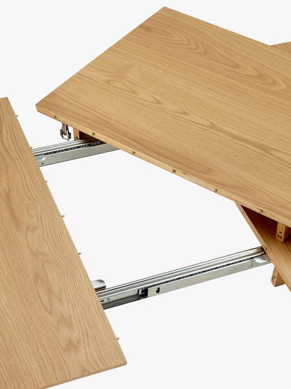 John Lewis ANYDAY John Lewis Anton 6-8 Seater Extending Dining Table, Oak