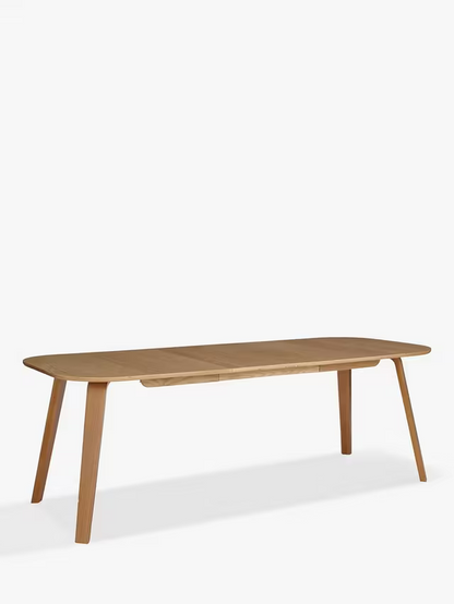 John Lewis Anton 6-8 Seater Extending Dining Table, Oak