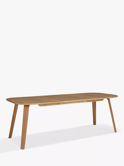 John Lewis ANYDAY Anton 6-8 Seater Extending Dining Table, Oak 