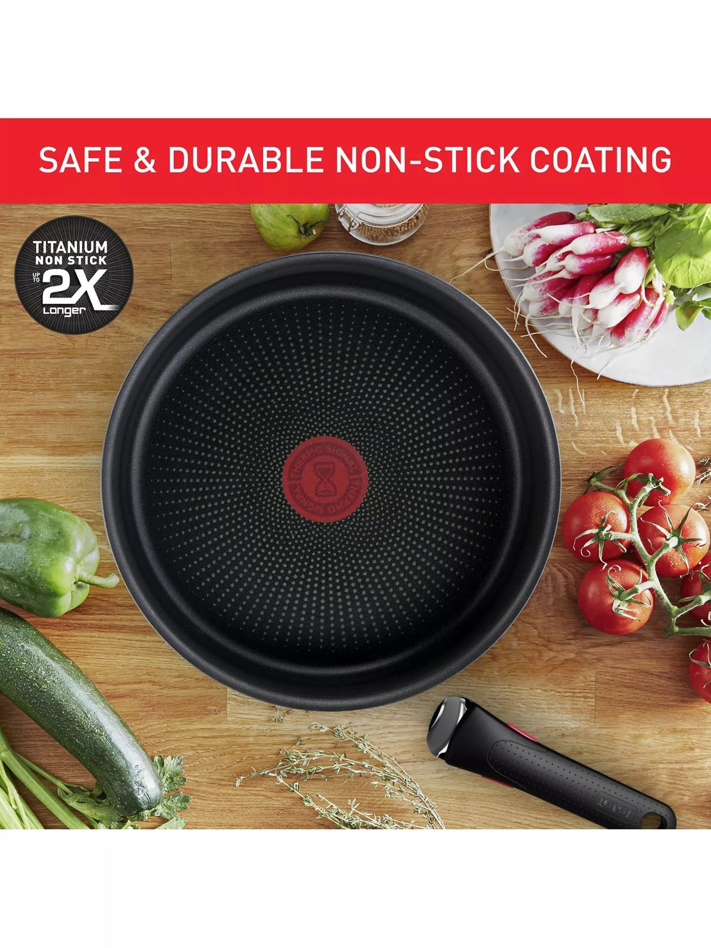 Tefal Ingenio Emotion Stainless Steel Pans, Lids & Utensils Set, 22 Piece