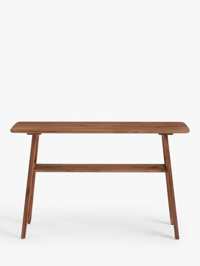 John Lewis Cara Console Table, American Black Walnut