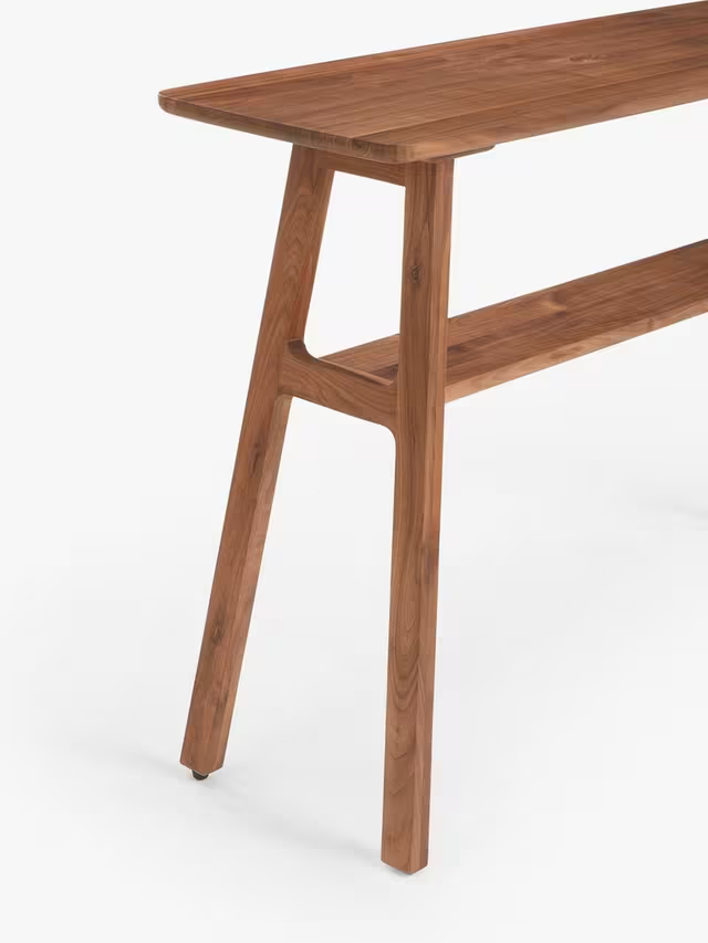 John Lewis Cara Console Table, American Black Walnut