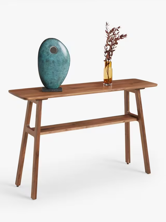 John Lewis Cara Console Table, American Black Walnut