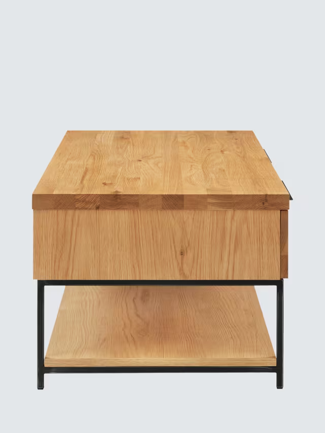 John Lewis Calia Storage Coffee Table, Oak