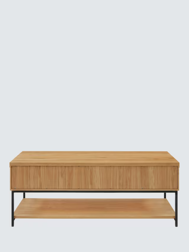 John Lewis Calia Storage Coffee Table, Oak