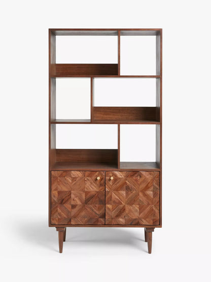 Swoon John Lewis + Swoon Franklin Shelving Unit, Dark Brown