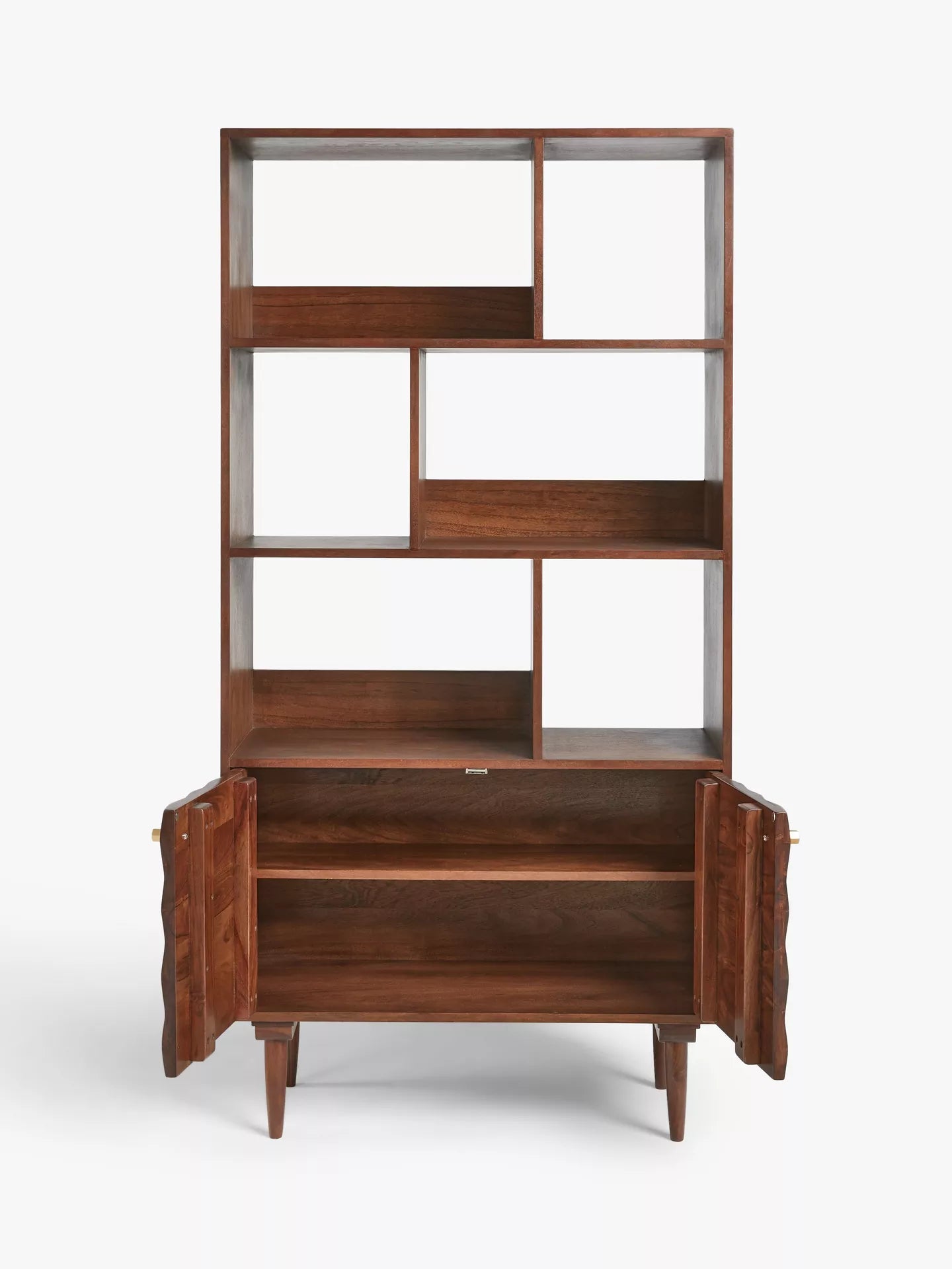 Swoon John Lewis + Swoon Franklin Shelving Unit, Dark Brown