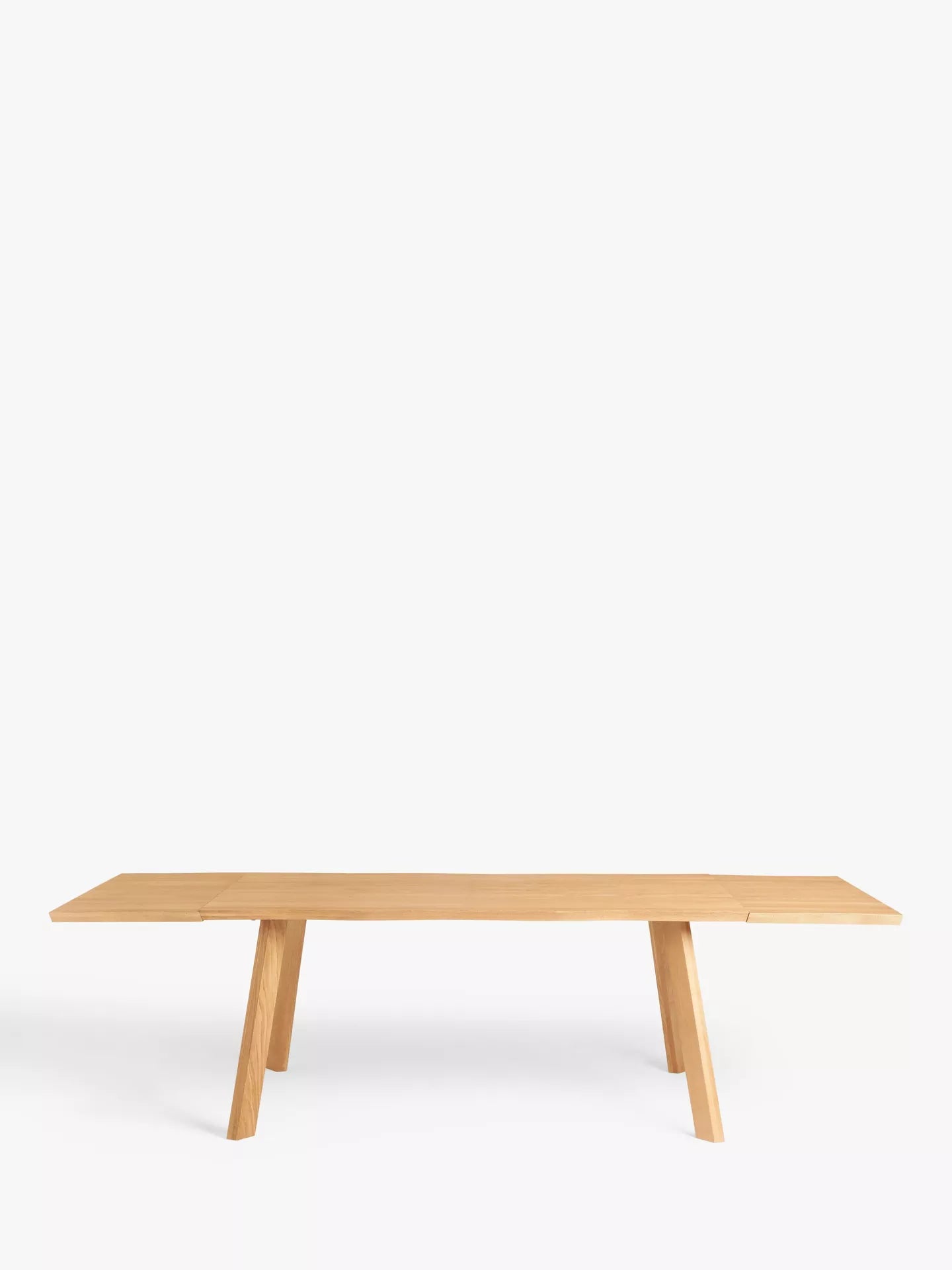 John Lewis Larsen 12 Seater Extending Dining Table, Solid Oak