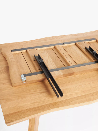 John Lewis Larsen 12 Seater Extending Dining Table, Solid Oak