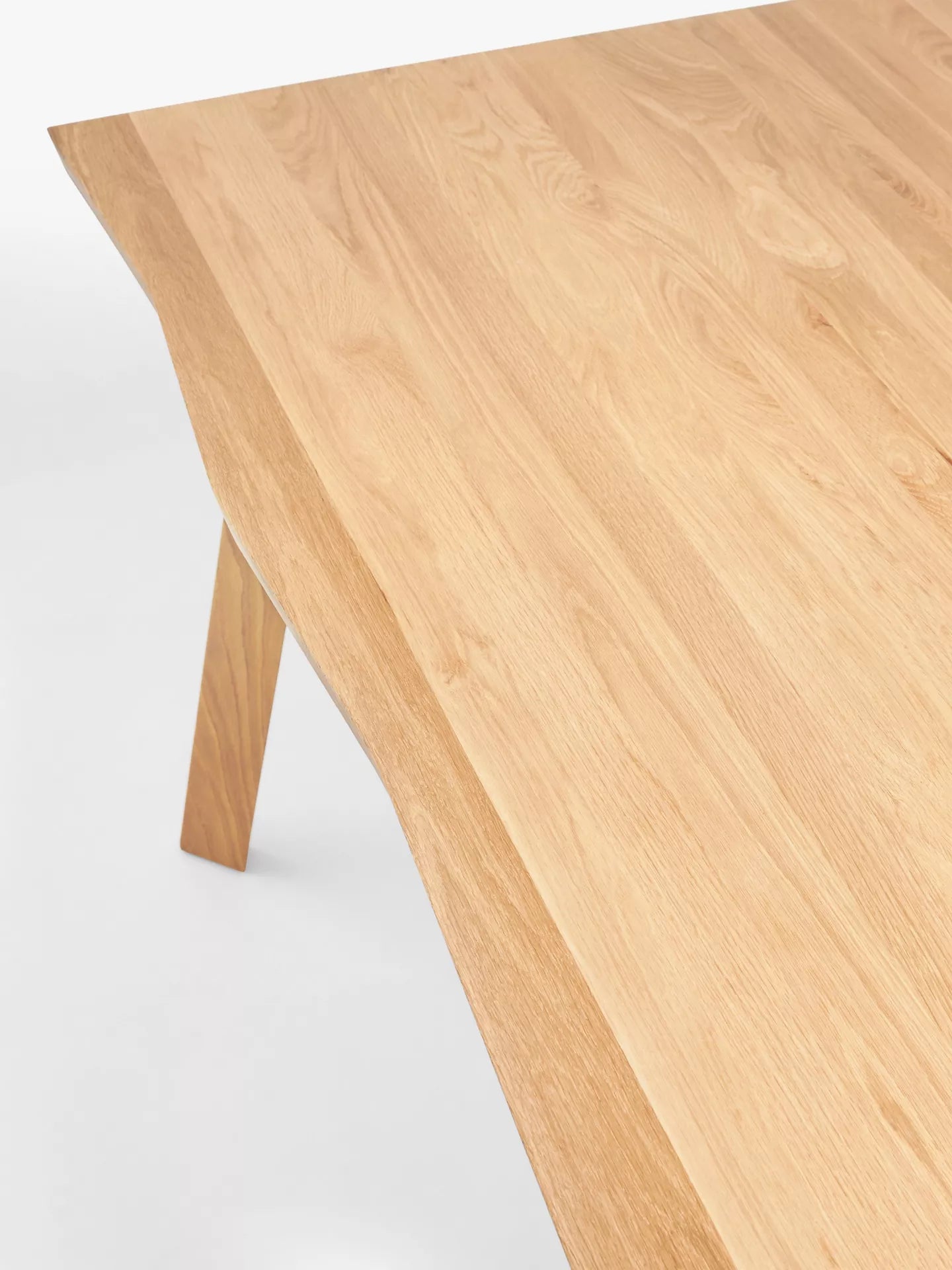 John Lewis Larsen 12 Seater Extending Dining Table, Solid Oak