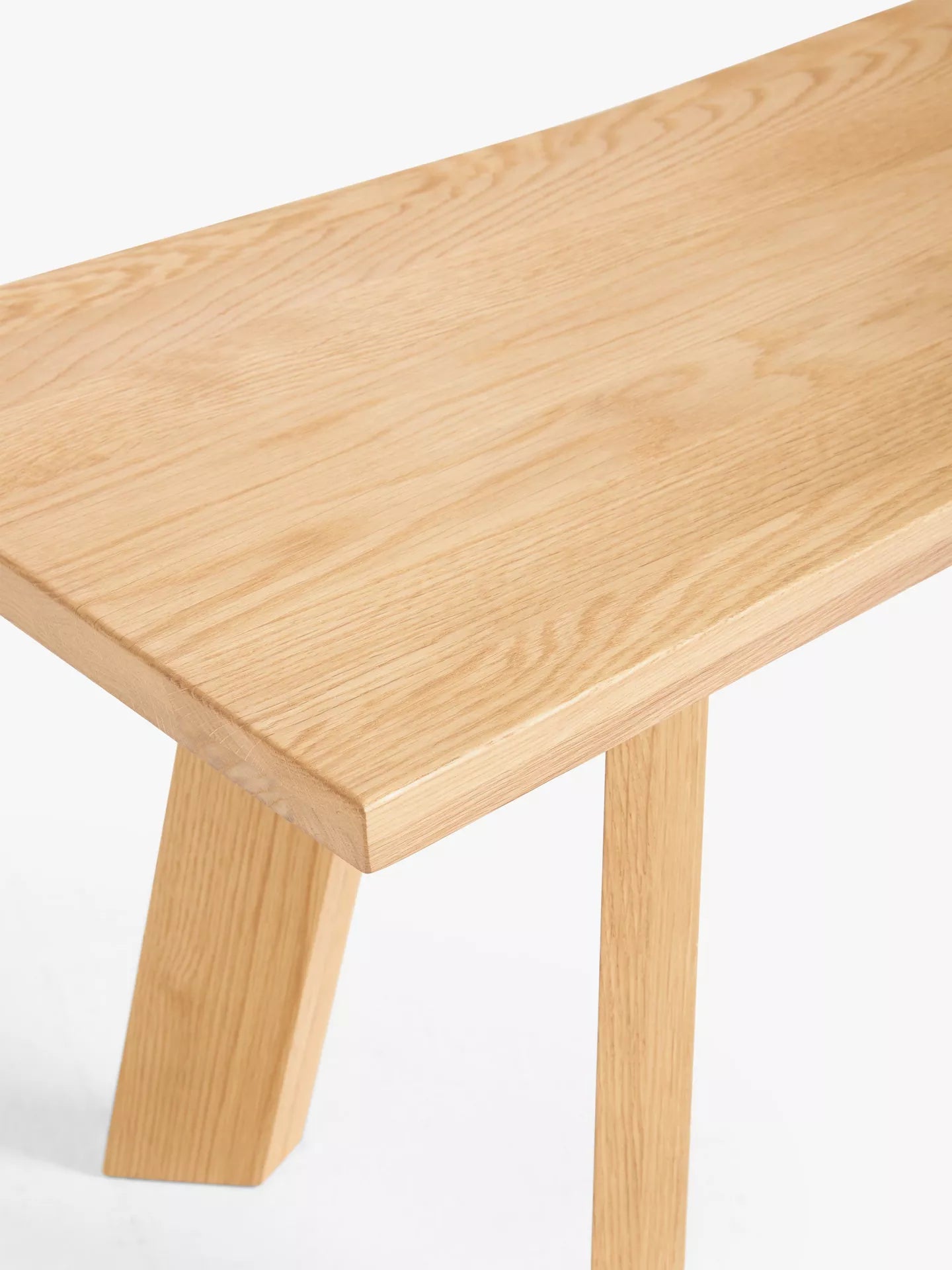 John Lewis Larsen Bench, Solid Oak