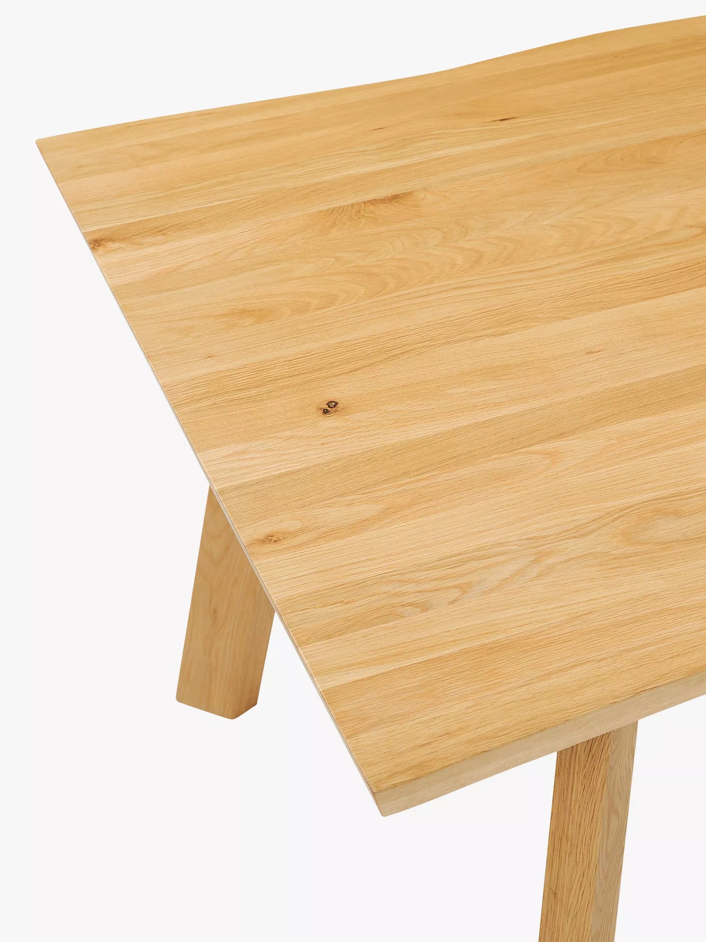 John Lewis Larsen 12 Seater Extending Dining Table, Solid Oak