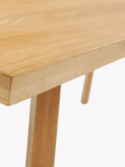 John Lewis Larsen 12 Seater Extending Dining Table, Solid Oak