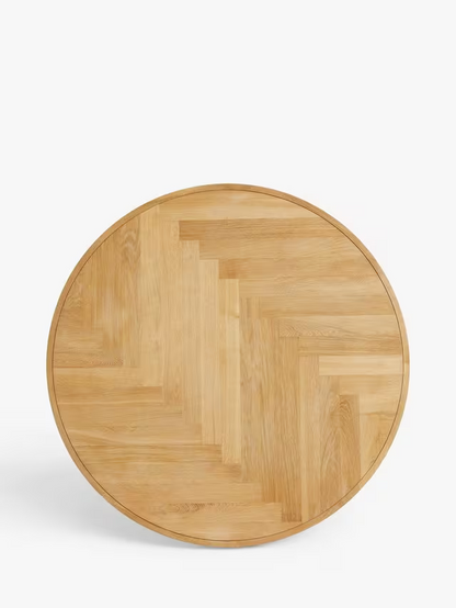 John Lewis Estate 4 Seater Round Dining Table Table, Natural