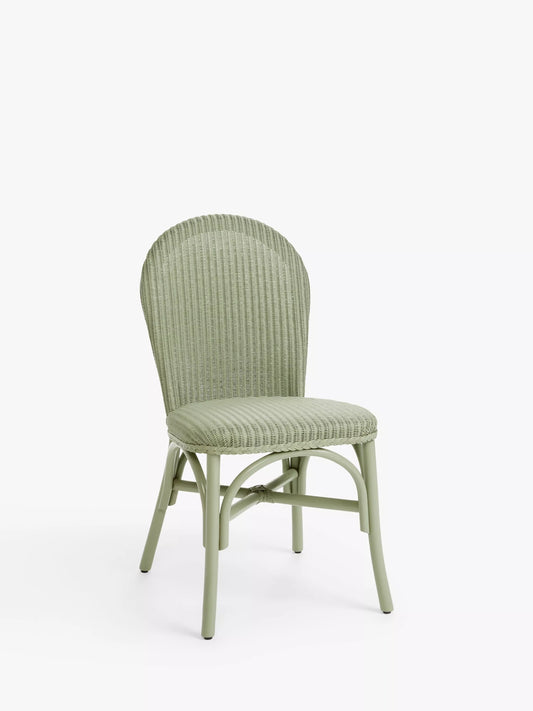 John Lewis Woven Cane Dining Chair Sage Green