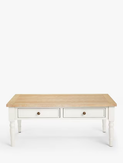 John Lewis Foxmoor Storage Coffee Table, FSC-Certified, Oak & Cream