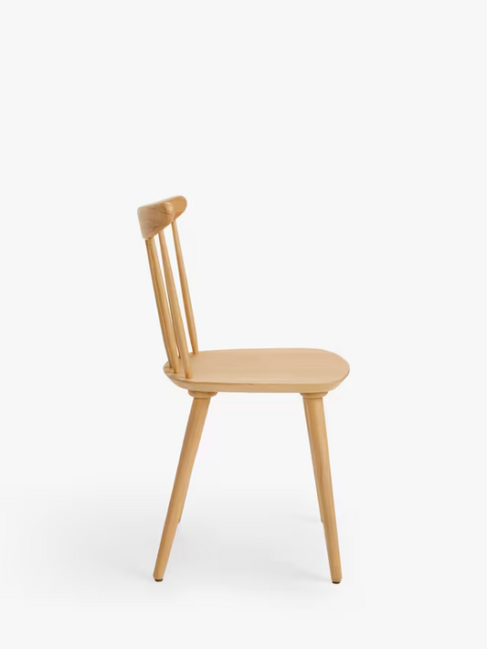 John Lewis Spindle Dining Chair Single Natural