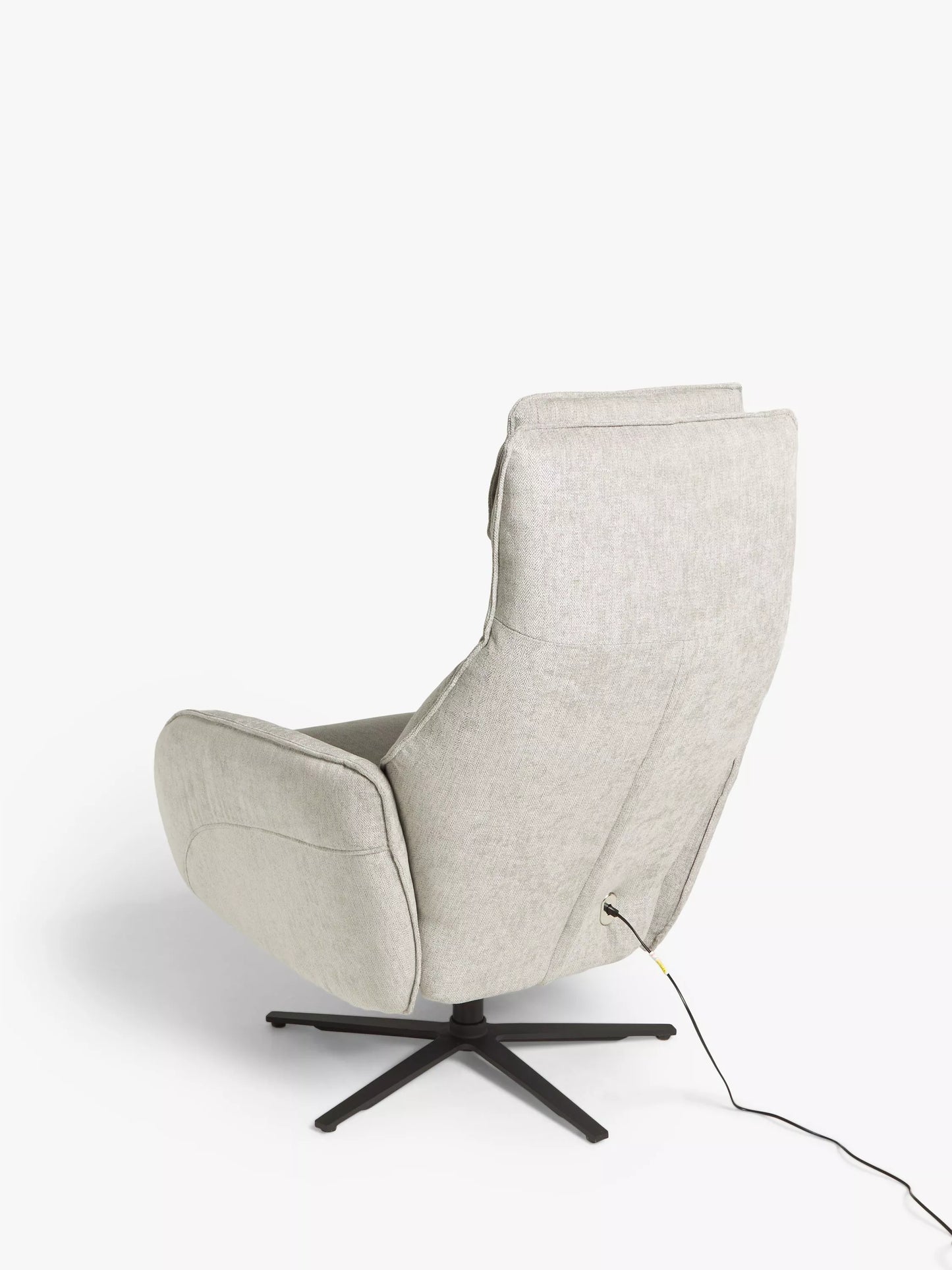 John Lewis Repose Zero Gravity Power Recliner Chair, Soft Weave Grey