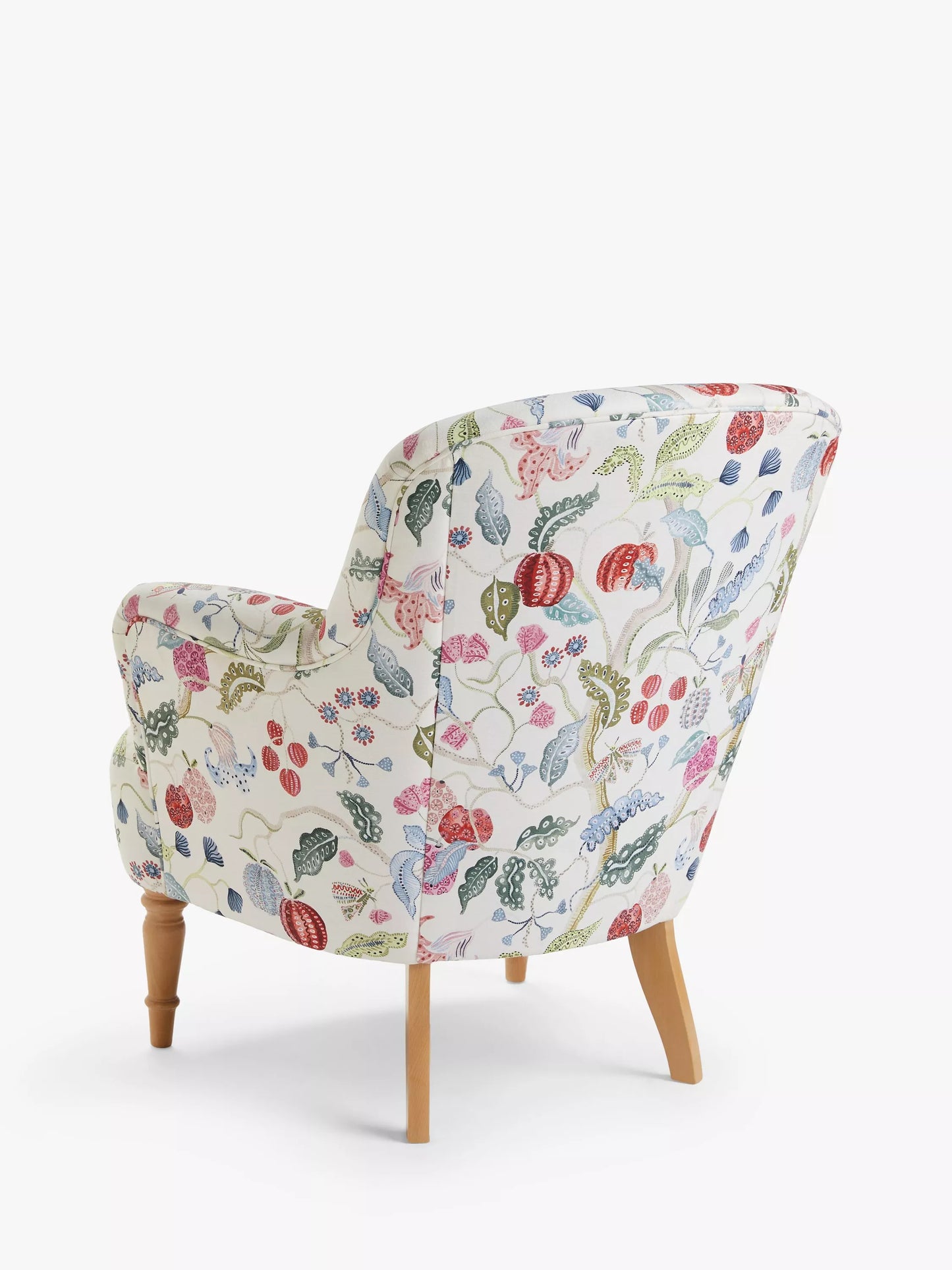 John Lewis Fireside Low Back Armchair, Light Leg
