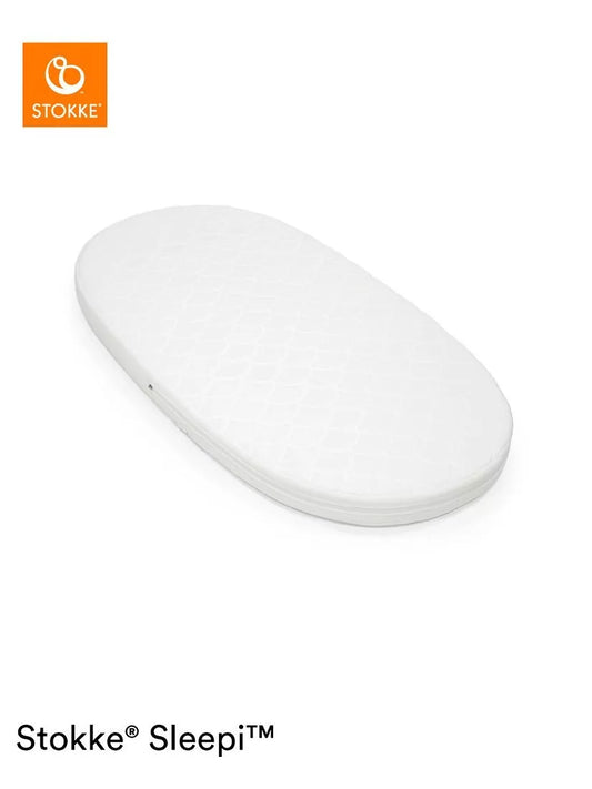 Stokke Sleepi V3 Oval Crib Mattress, White