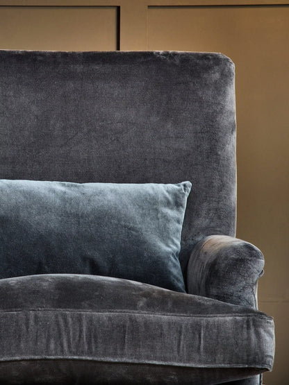 Nkuku Nalla Velvet Armchair  Moss Green