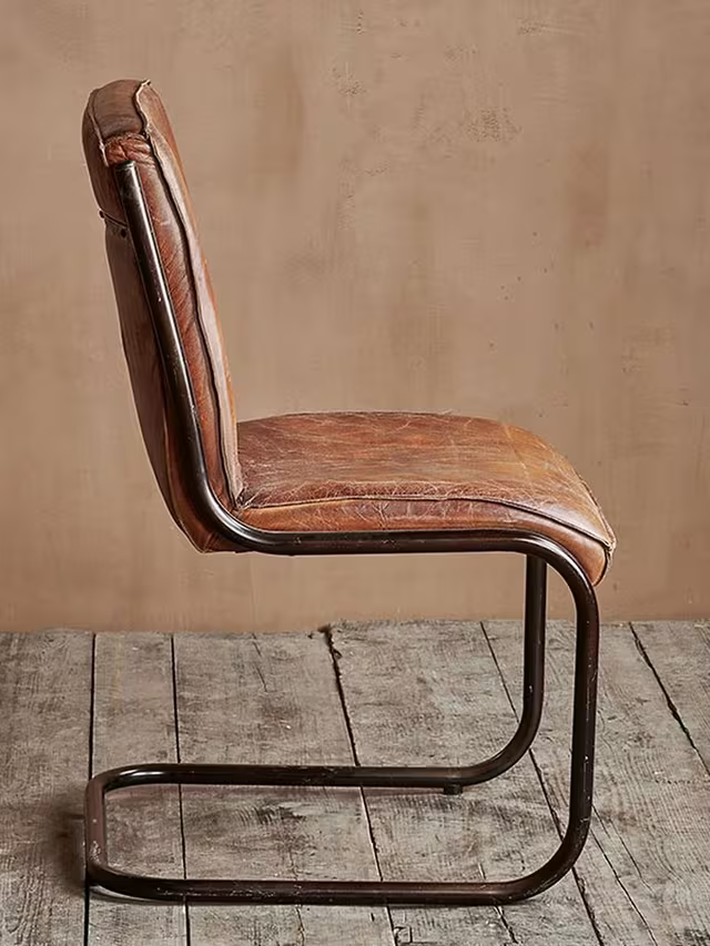 Nkuku Narwana Leather Desk Chair  nkuku Narwana Leather Desk Chair, Aged Tan