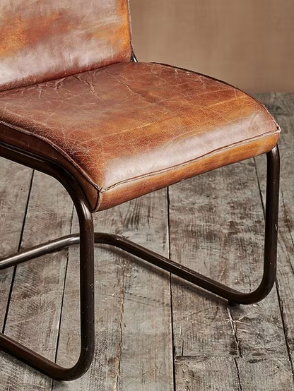 Nkuku Narwana Leather Desk Chair  nkuku Narwana Leather Desk Chair, Aged Tan