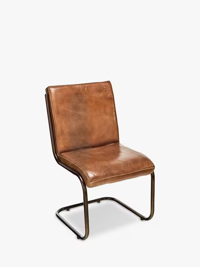 Nkuku Narwana Leather Desk Chair  nkuku Narwana Leather Desk Chair, Aged Tan