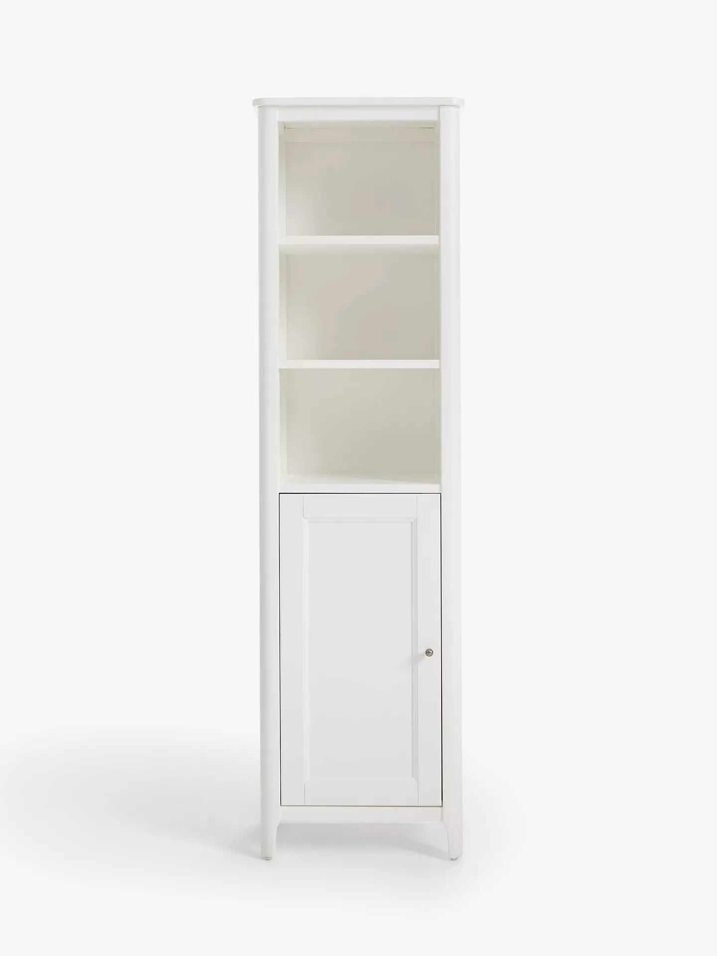 John Lewis Portsman Tallboy Bathroom Storage Cabinet White