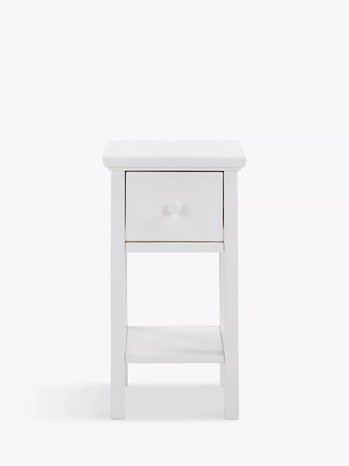 John Lewis Wilton Bedside Table Whit
