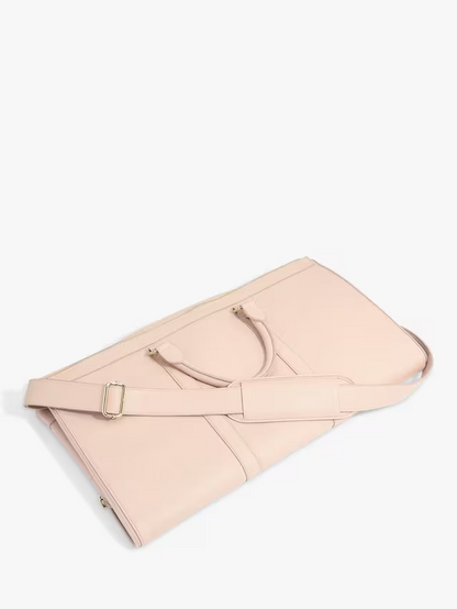 Stackers Weekend Garment Travel Holdall, Blush Pink