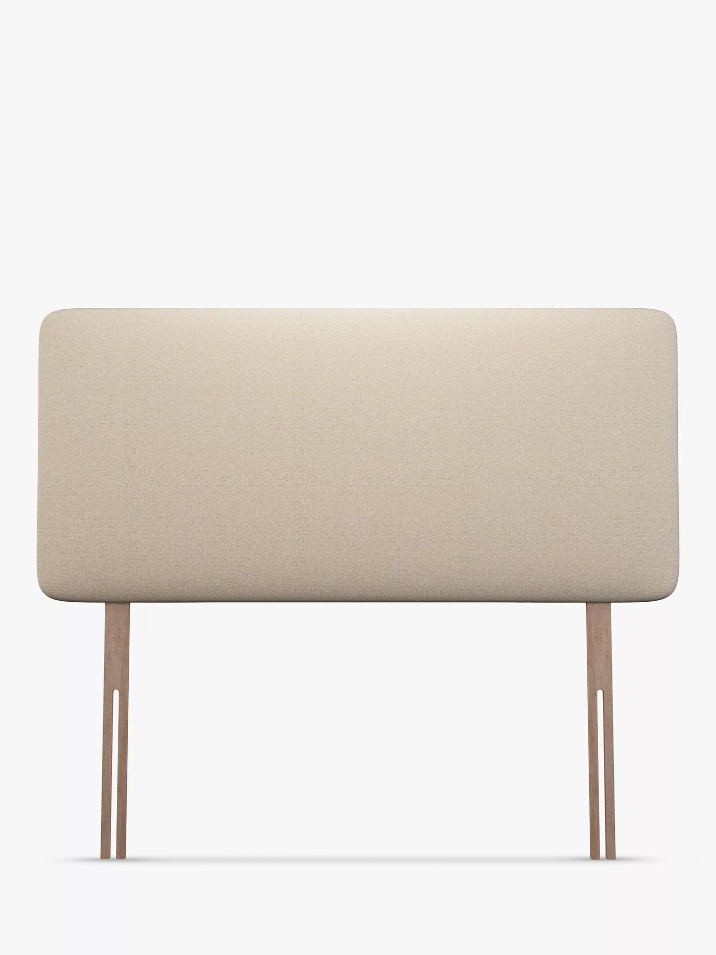 John Lewis Sonning Upholstered Headboard, Super King Size, Brushed Tweed Beige