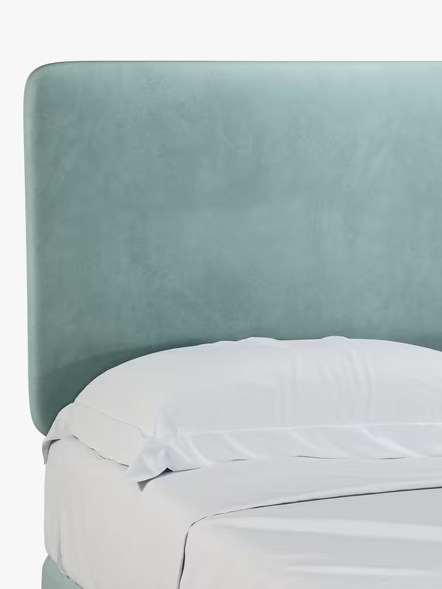 Sonning Upholstered Headboard, King Size, Deep Velvet Eau De Nil