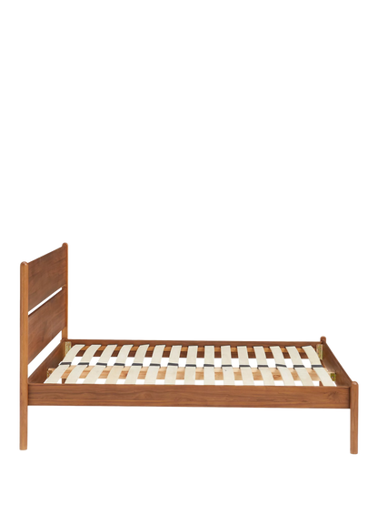 John Lewis Scandi Wood Bed Frame, King Size, Walnut